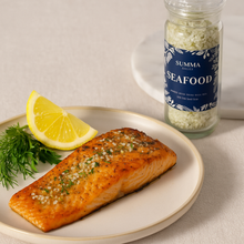 Load image into Gallery viewer, Seafood Salt – Lemon, Lemon Basil, Dill &amp; Parsley
